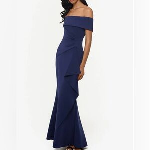Navy Blue Formal Dress